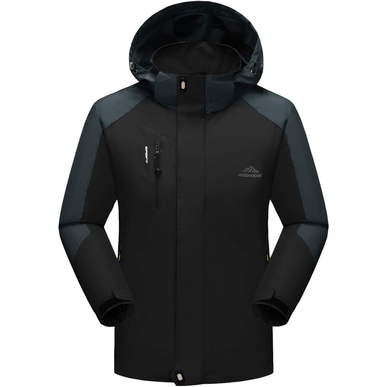 YSENTO Men's Lightweight Waterproof Windproof Outdoor Hiking Jacket